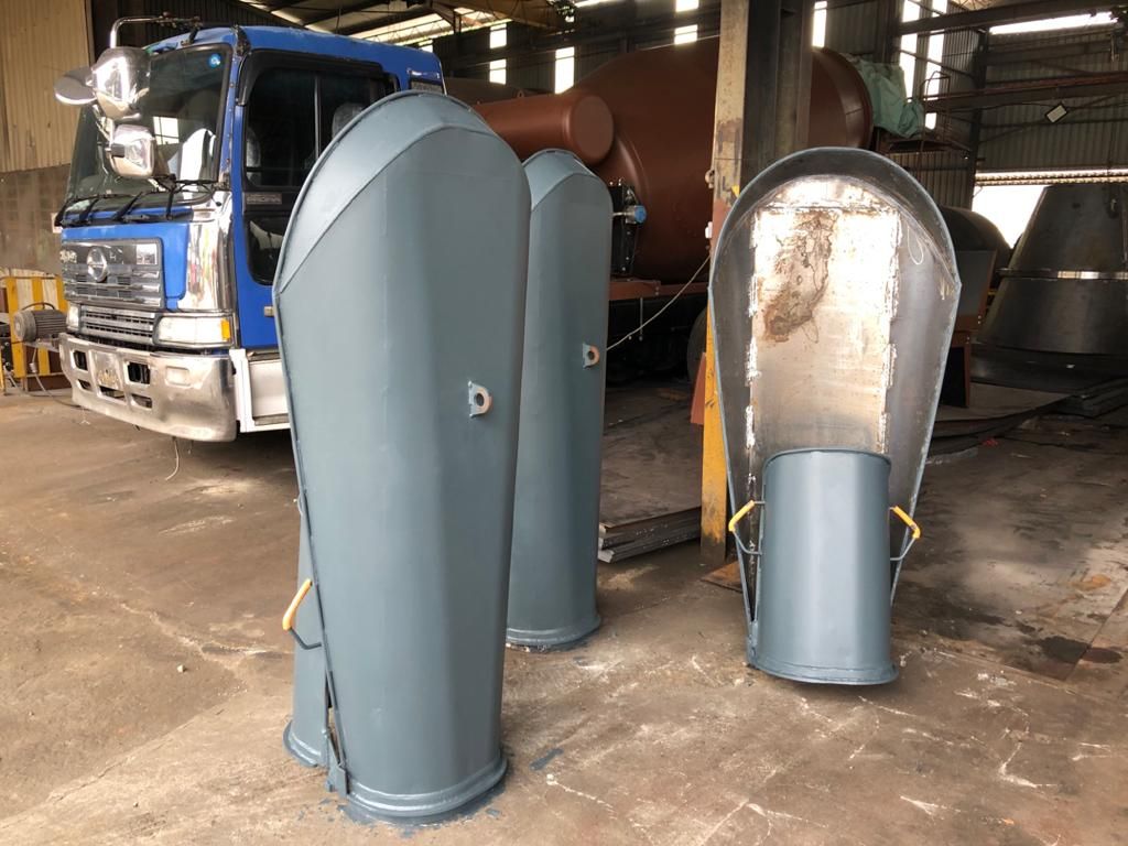 Concrete Truck Main Chute/Extension Chute Gethi Engineering Sdn Bhd