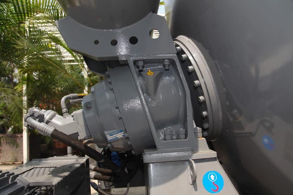 Mixer drum ZF P4300/P5300/P7300 hydraulic gearbox Gethi Engineering