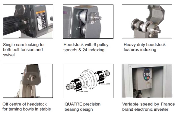 Woodfast Wood Lathe C1000x Hhm Machinery Instruments Sdn Bhd
