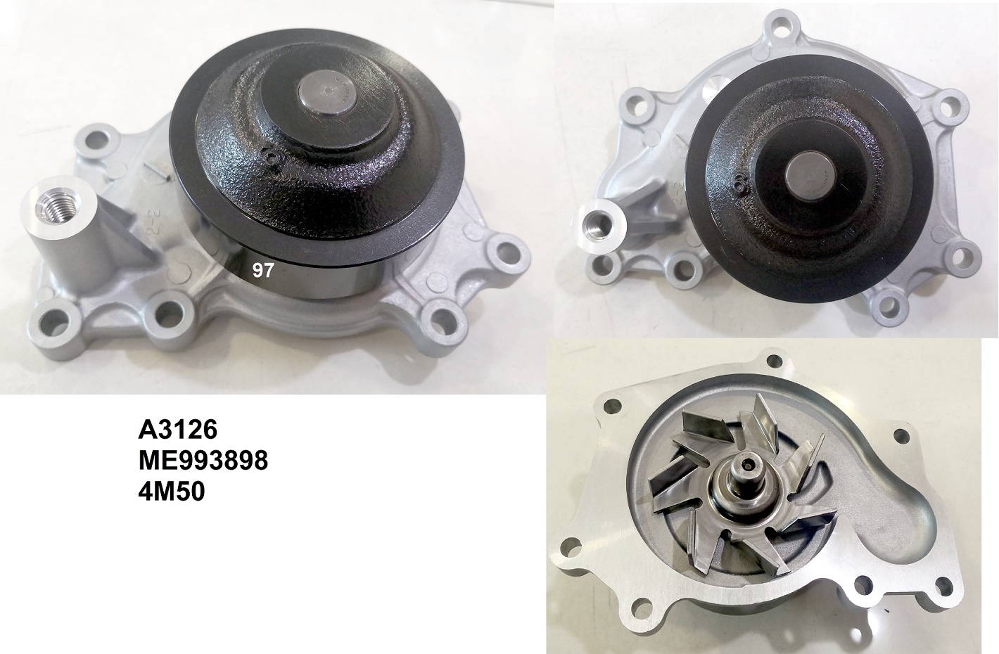A3126 ME993898 4M50 WATER PUMP Pam Machinery Components (M) Sdn Bhd