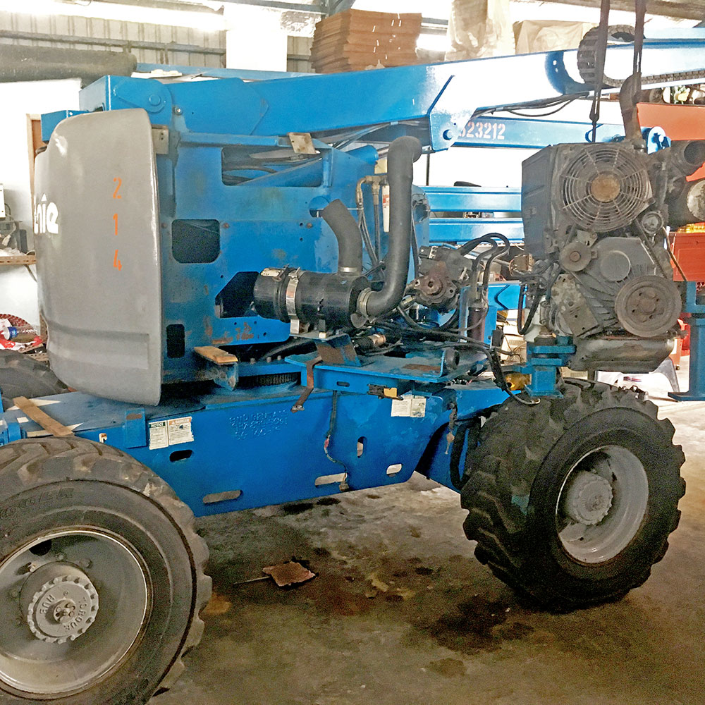 Boom Lift Engine Repair 3B Equipments Hirer Pte. Ltd. Singapore