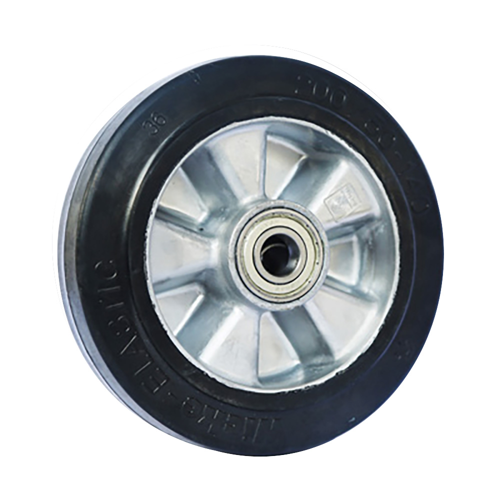 Medium Duty Aluminium Centre Rubber Wheels Evermove Engineering