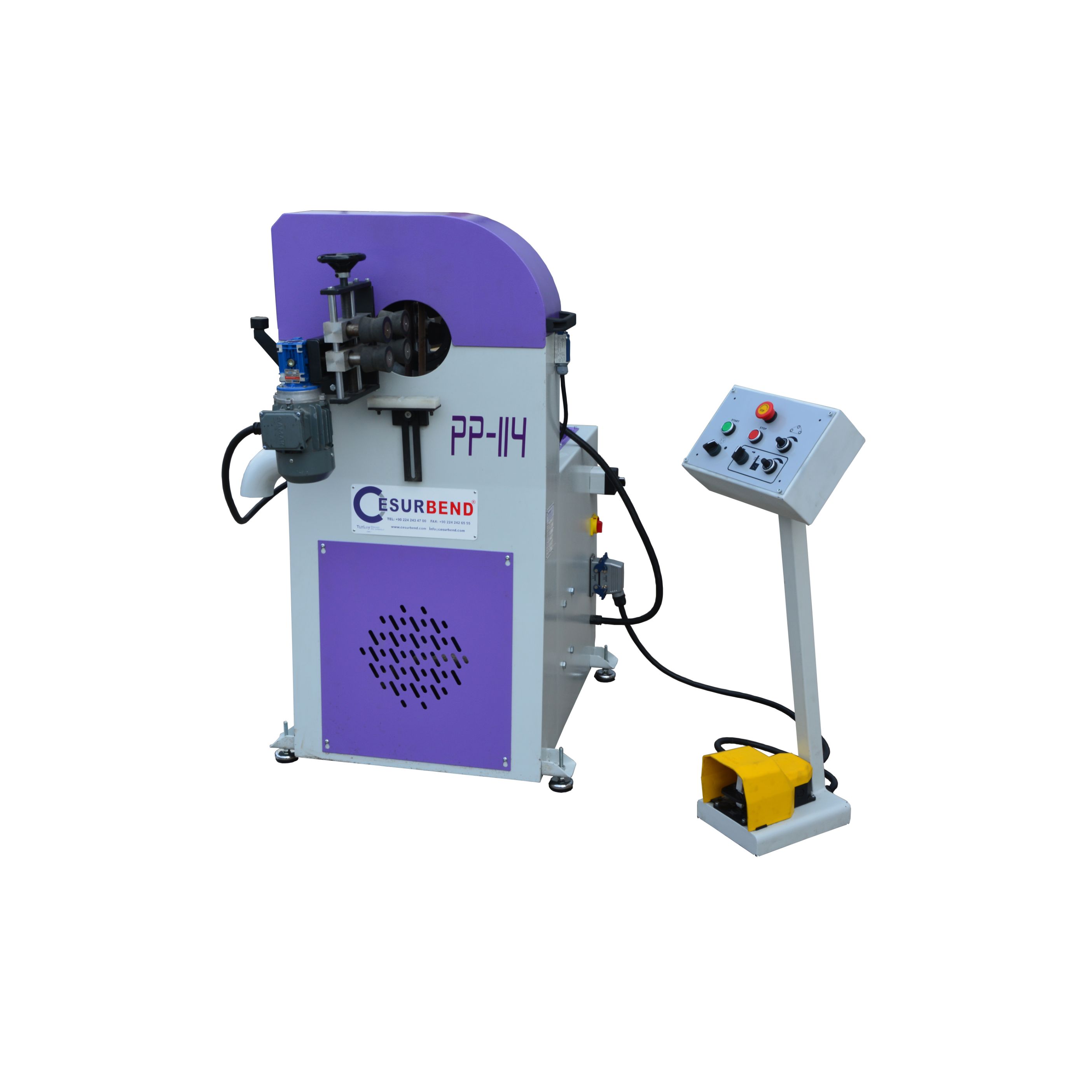 PP114 PiPE/TUBE Polishing Machine Newserv Machinery Pte Ltd Singapore