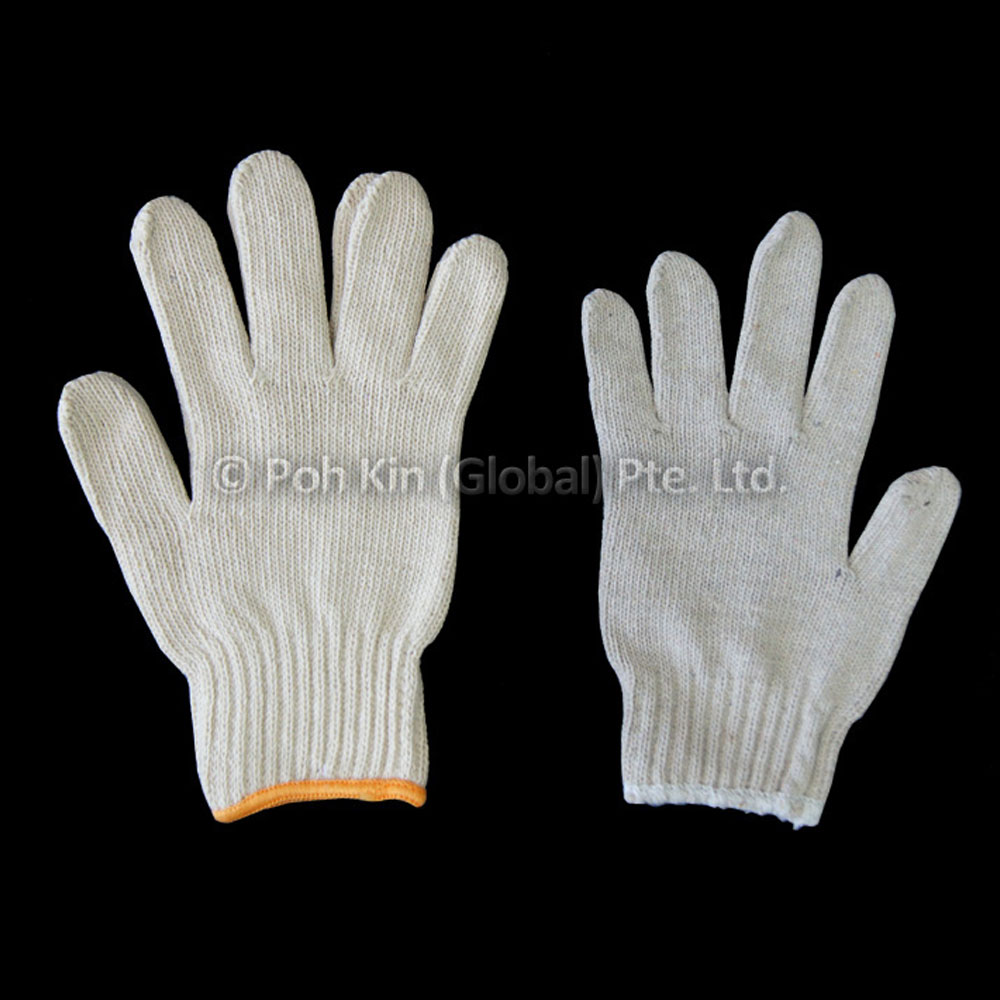 Cotton Hand Gloves Poh Kin (Global) Pte. Ltd. Singapore