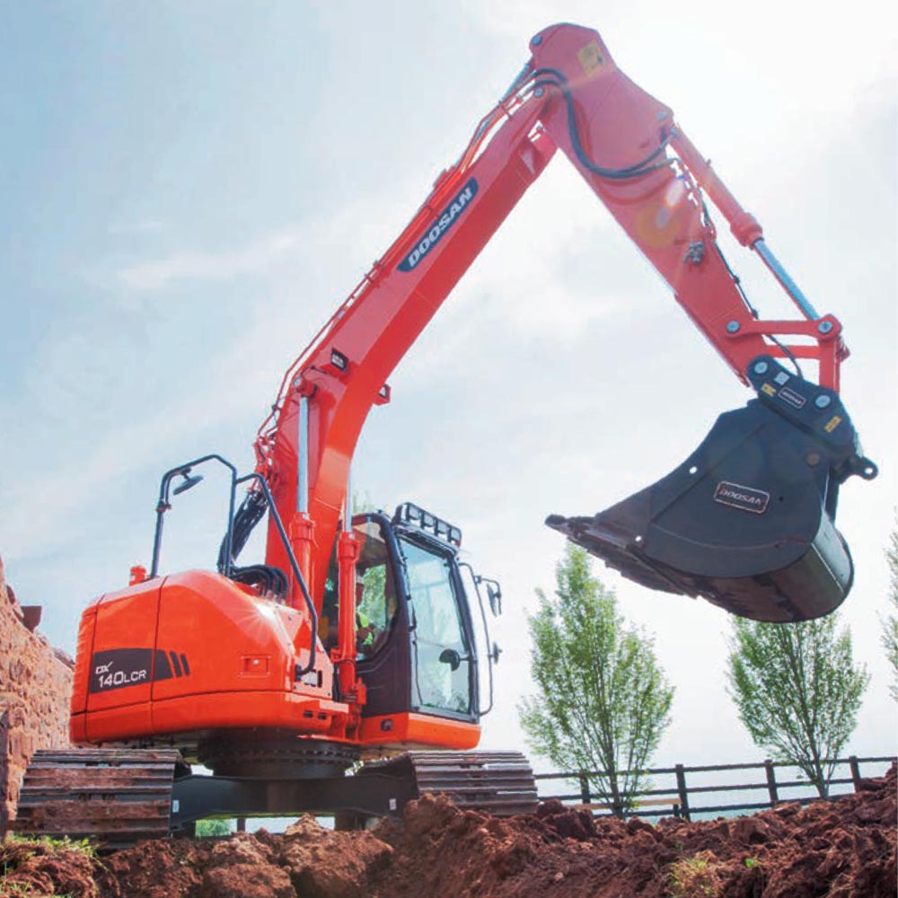 Doosan Excavators Tenda Construction Equipment Pte. Ltd. Singapore