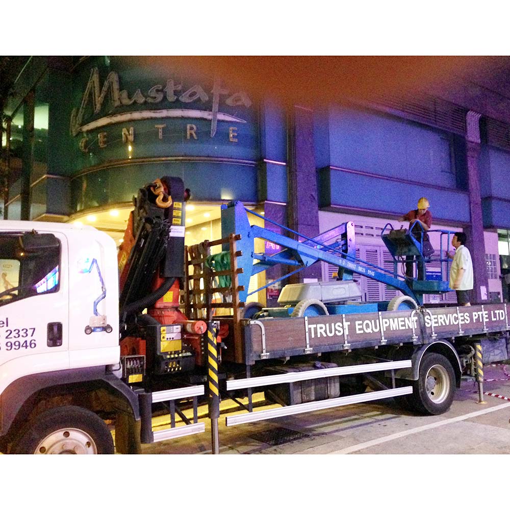 Lorry Crane rental Trust Equipment Services Pte. Ltd. Singapore