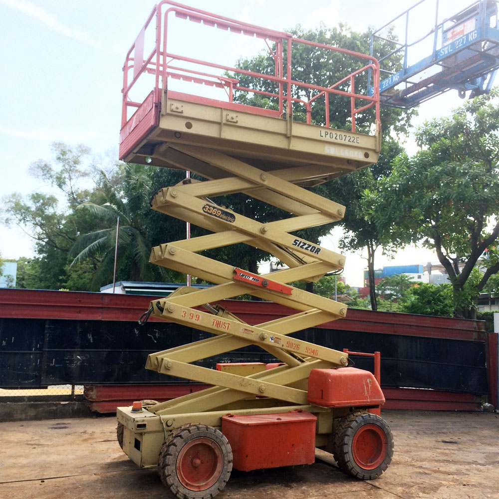 Scissor Lifts Rental Classification Trust Equipment Services Pte
