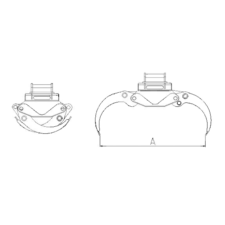 Light Wood Grapple United Machinery Trading Pte. Ltd 